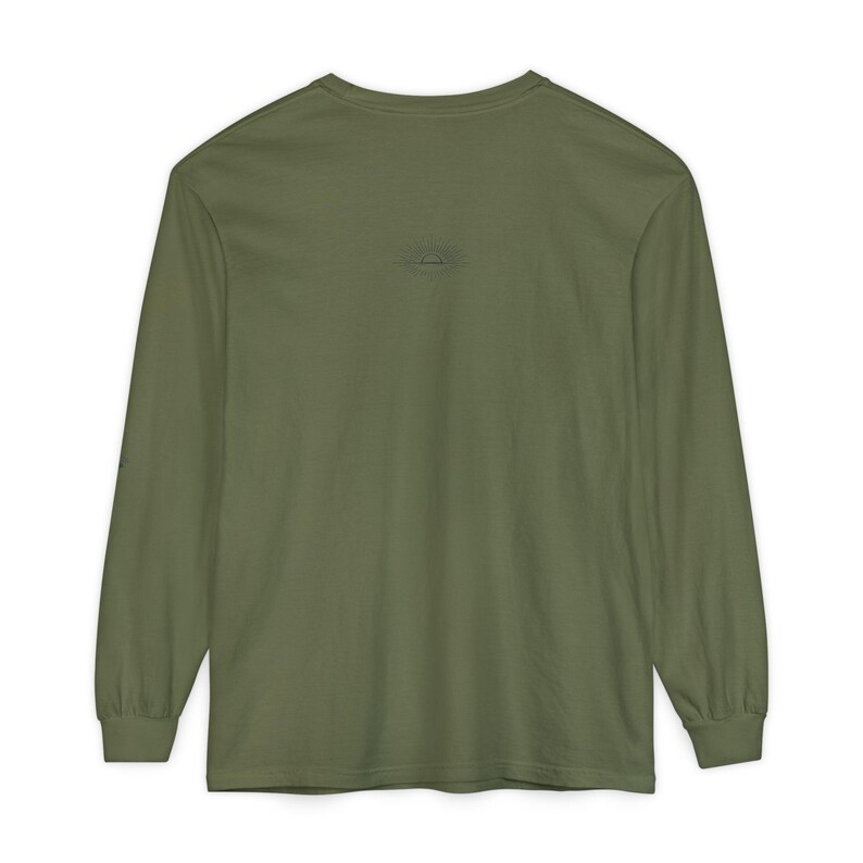 Zen AF Crewneck Sweatshirt | Sunburst Lotus Mindfulness Design imagem 12