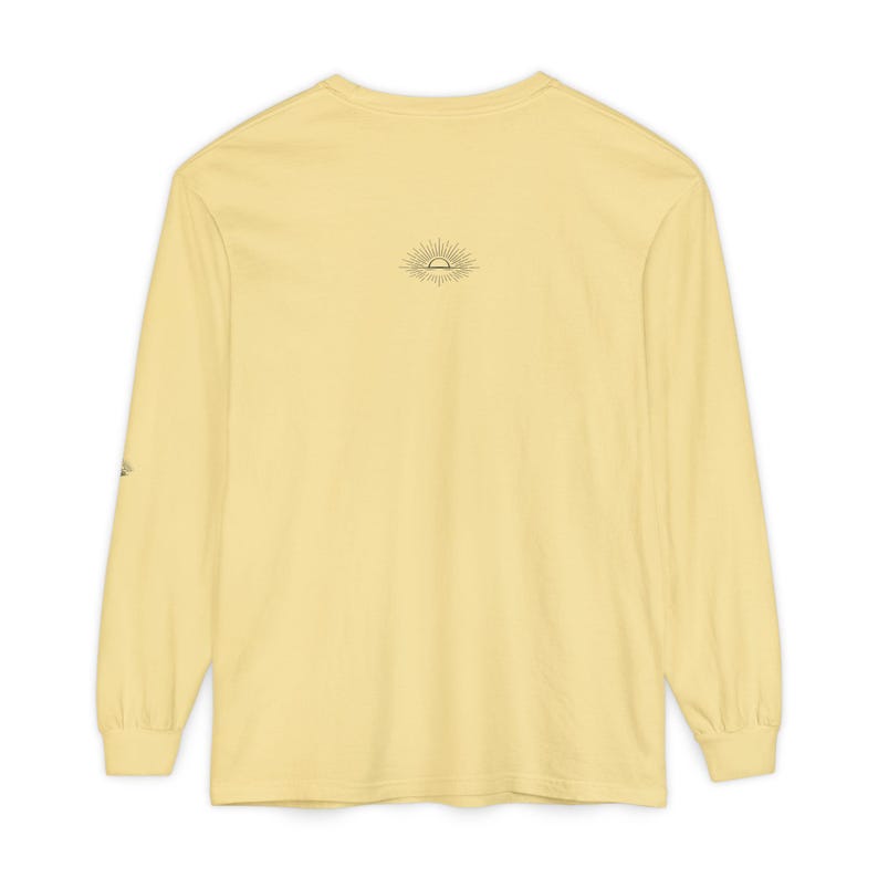 Zen AF Crewneck Sweatshirt | Sunburst Lotus Mindfulness Design imagem 6