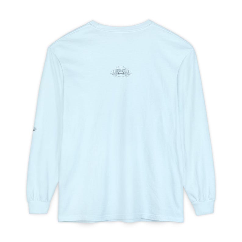 Zen AF Crewneck Sweatshirt | Sunburst Lotus Mindfulness Design imagem 16