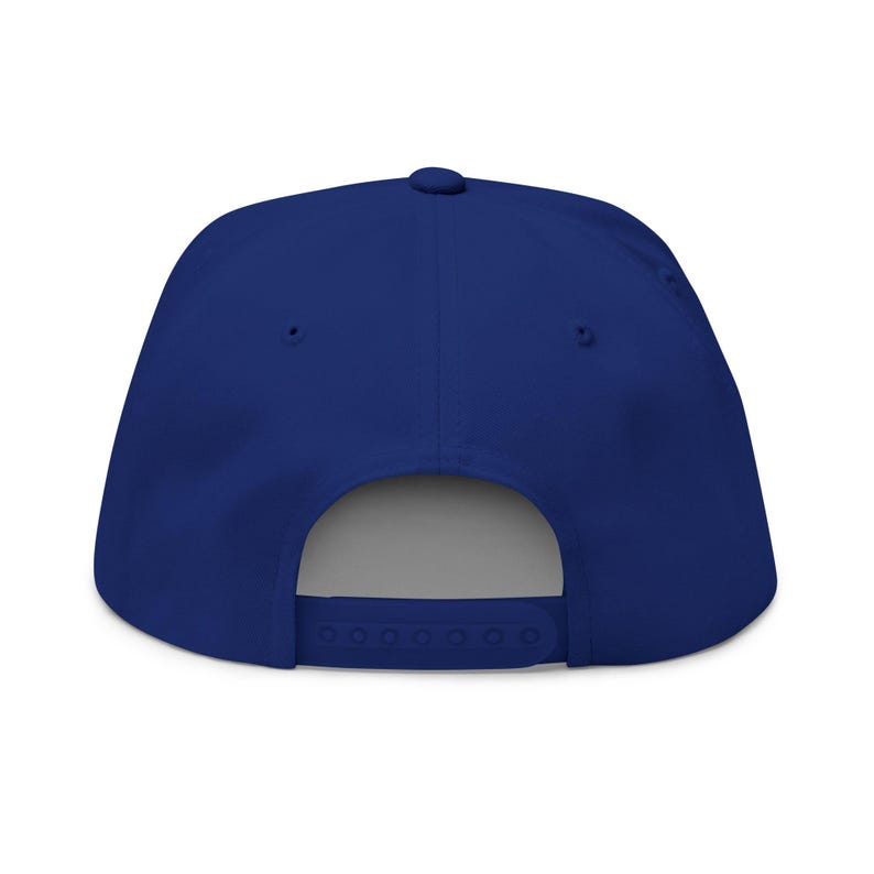 Snapback avec éclaboussures de peinture | Casquette plate brodée | Chapeau street art | Vêtements d'artiste mpgink image 7