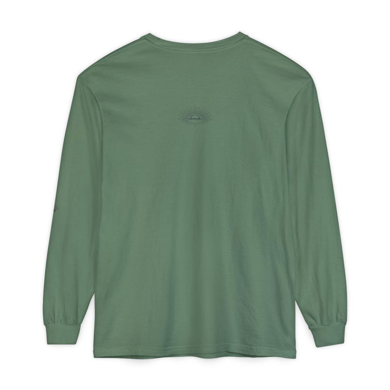 Zen AF Crewneck Sweatshirt | Sunburst Lotus Mindfulness Design imagem 14