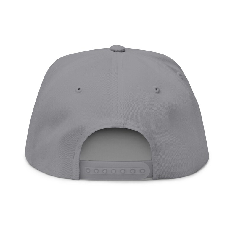 Snapback avec éclaboussures de peinture | Casquette plate brodée | Chapeau street art | Vêtements d'artiste mpgink image 10