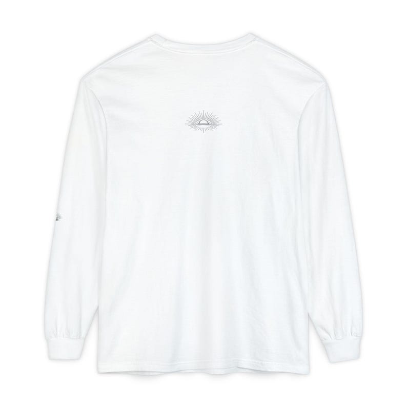 Zen AF Crewneck Sweatshirt | Sunburst Lotus Mindfulness Design imagem 2