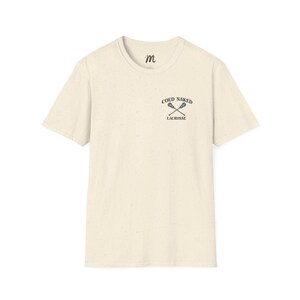 Coed Naked Lacrosse T-Shirt | Crossed Sticks, Wait to Release in the Crease image 5