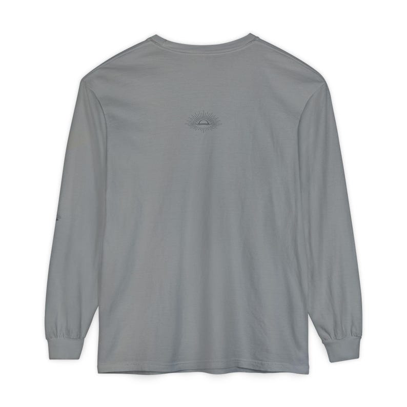 Zen AF Crewneck Sweatshirt | Sunburst Lotus Mindfulness Design imagem 10