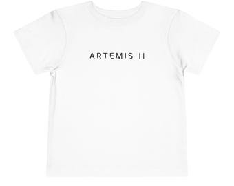 Artemis II Toddler Tee | Space Mission NASA Inspired Kids Shirt