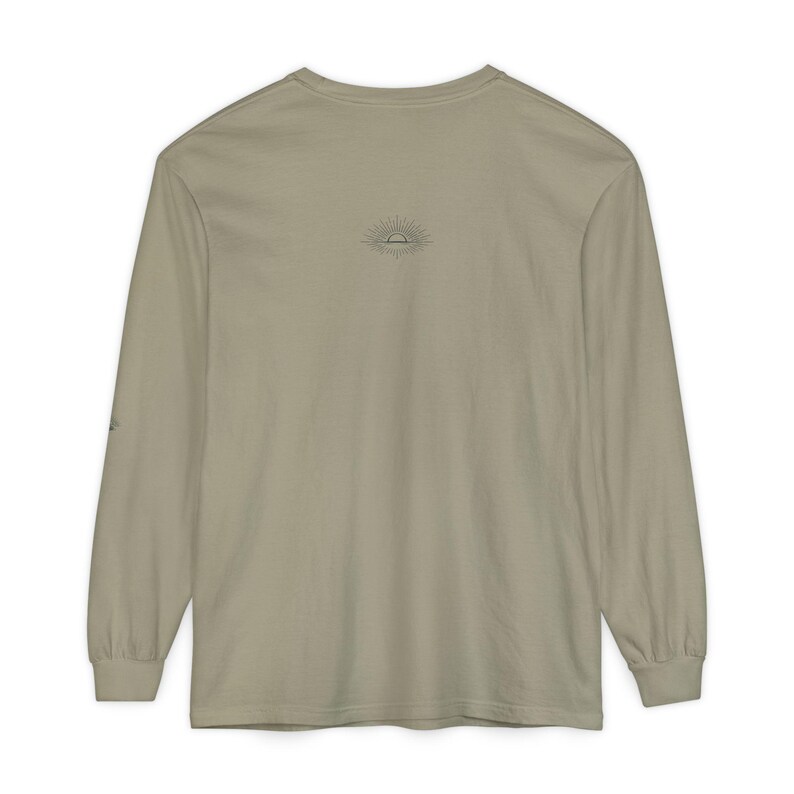 Zen AF Crewneck Sweatshirt | Sunburst Lotus Mindfulness Design imagem 8