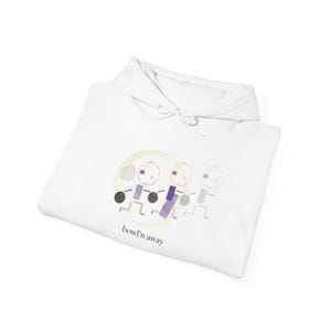 Bowln Away | mpgink ギア | ユニセックス ヘビーブレンド™ フード付きスウェットシャツ 画像 9