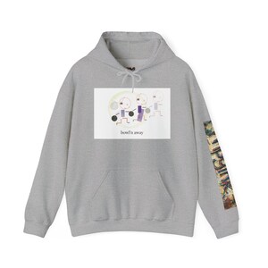 Bowln Away | mpgink ギア | ユニセックス ヘビーブレンド™ フード付きスウェットシャツ 画像 3