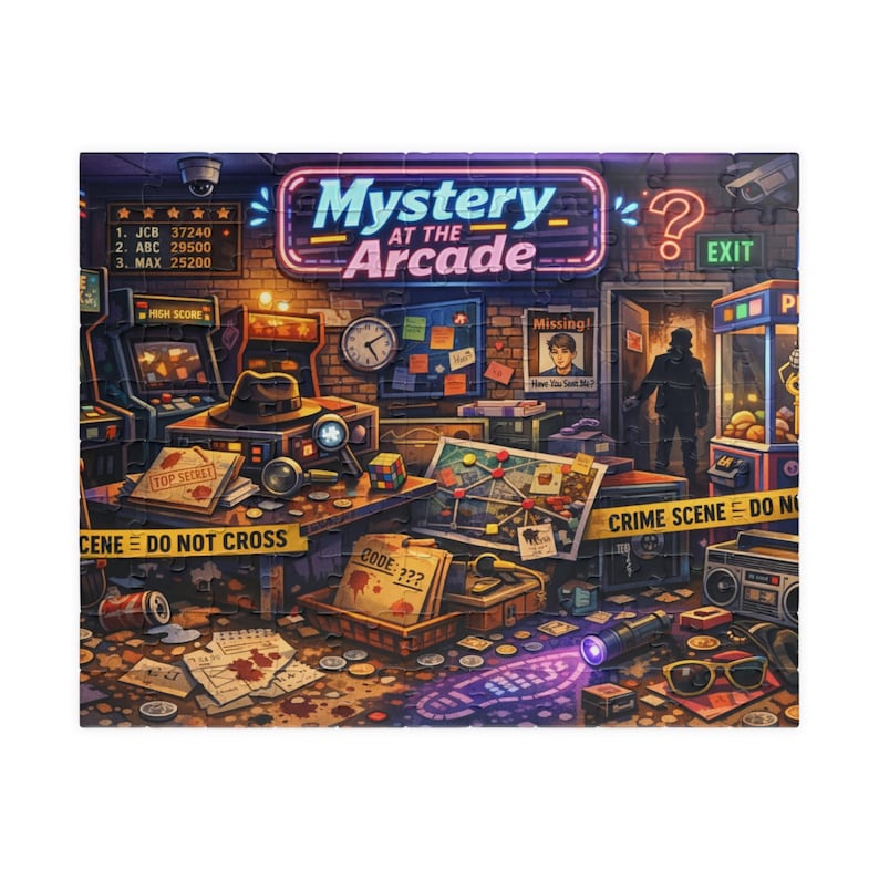 Mystery at the Arcade Puzzle