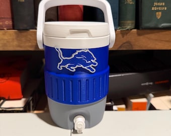 Getränkekühler im Detroit Lions-Design