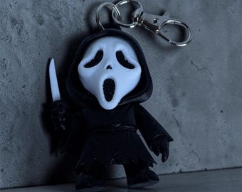 Ghost Face // Scream Keychain