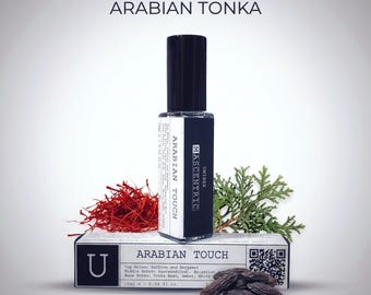 ÁRABE TOUCH – Inspirado en el haba tonka árabe - Perfume de oud, rosa y ámbar – Fragancia unisex