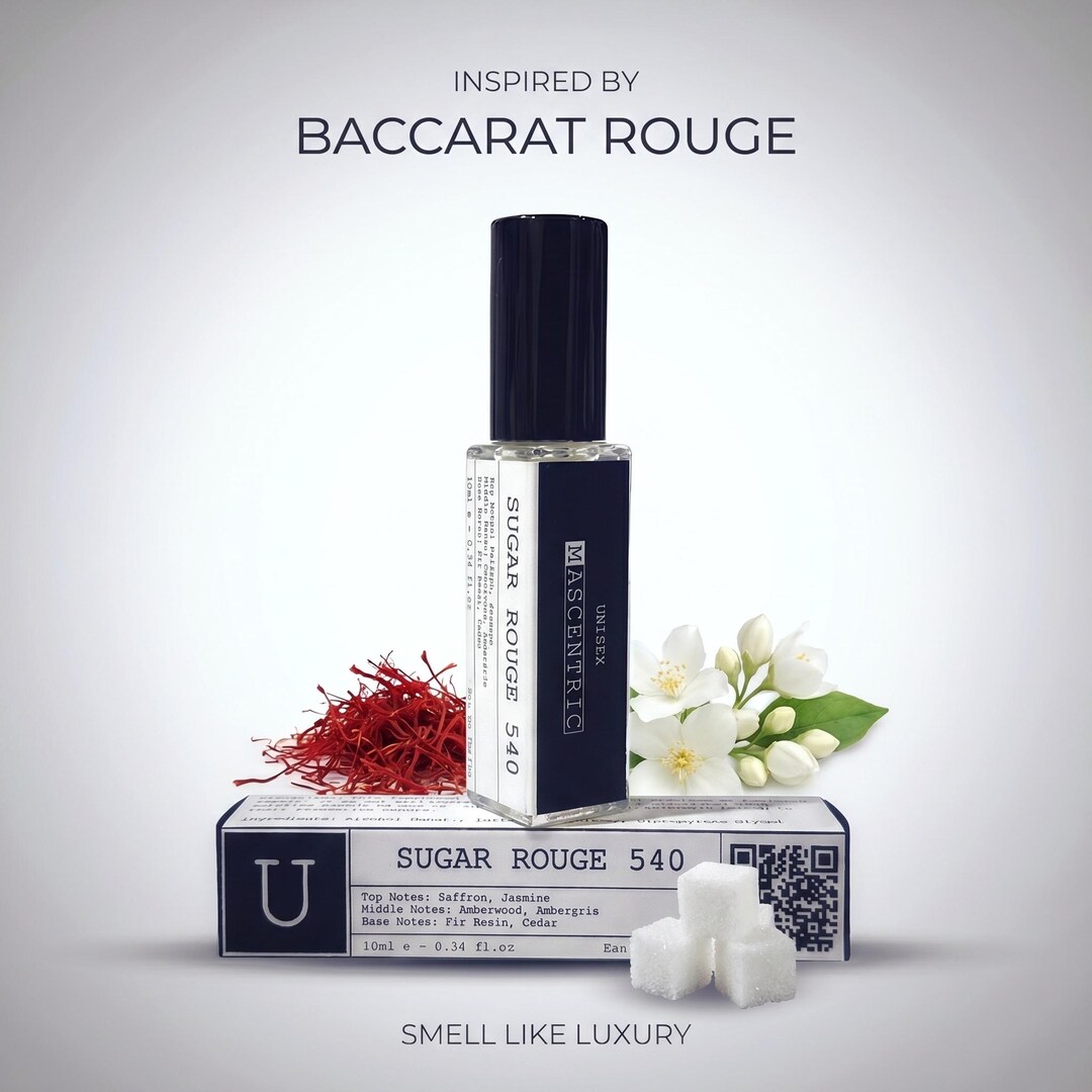 SUGAR ROUGE 540 - Baccarat Rouge 540 Inspired Perfume | Long Lasting ...