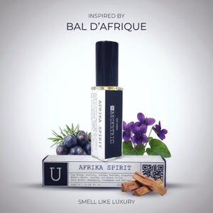 AFRIKA SPIRIT – Inspired by Bal D’Afrique Warm Spicy Woody Perfume – Unisex Fragrance