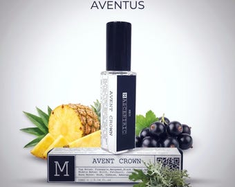 AVENT CROWN - Inspirado en Aventus - Fragancia para hombre – Aroma fresco, afrutado y amaderado, de larga duración