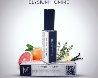 ELYSE HOMME - Inspirado en Elysium Pour Homme - Fragancia cítrica amaderada para hombre – Tamaño viaje de 10 ml