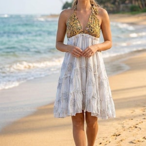 slim fit dress slacks PRETTYGARDEN Summer Dress for Women Casual Short Sleeve Bow Tie V Neck main image 0