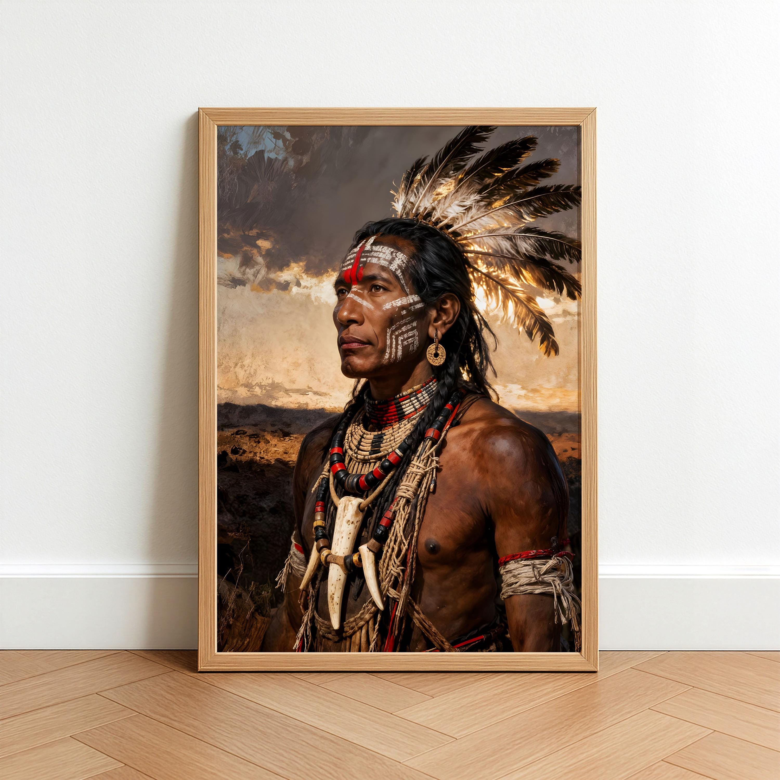 Native american warrior face paint - Etsy 日本