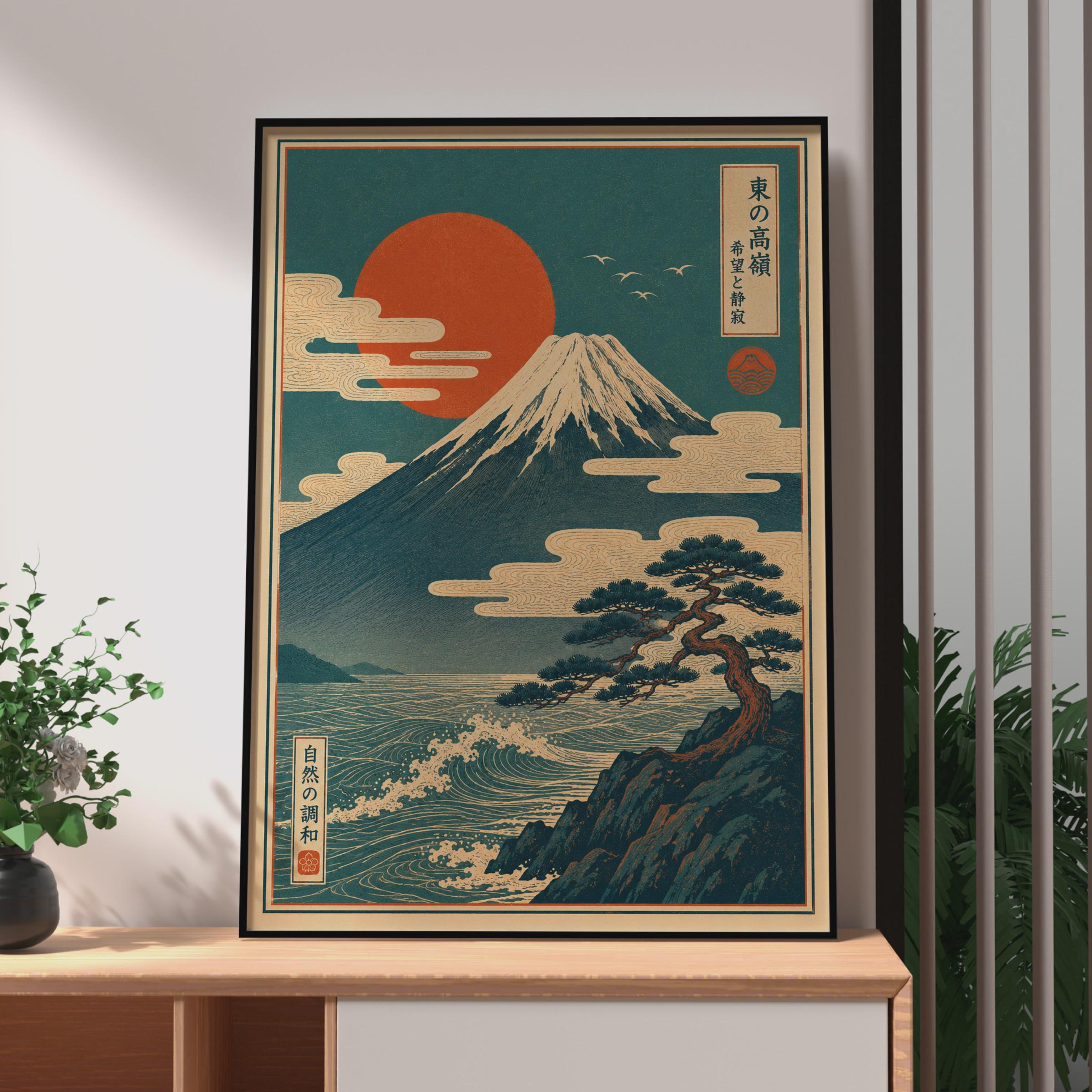 Mt Fuji Frame - Etsy