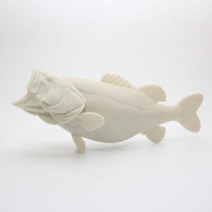 Ready to Paint Fish Replica mount – DIY 3D Art Kit