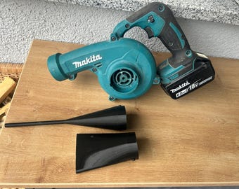 Juego de boquillas perforadoras y adaptadores de boquilla ancha para soplador Makita, series BU01, BU02 y XBU05, 12 V CXT
