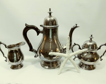 Colonial Silver Tea Set 1960s Leonard EPNS Silver Plate | Etsy Colonial Silver Tea Set 1960s Leonard EPNS Silver Plate | Etsy