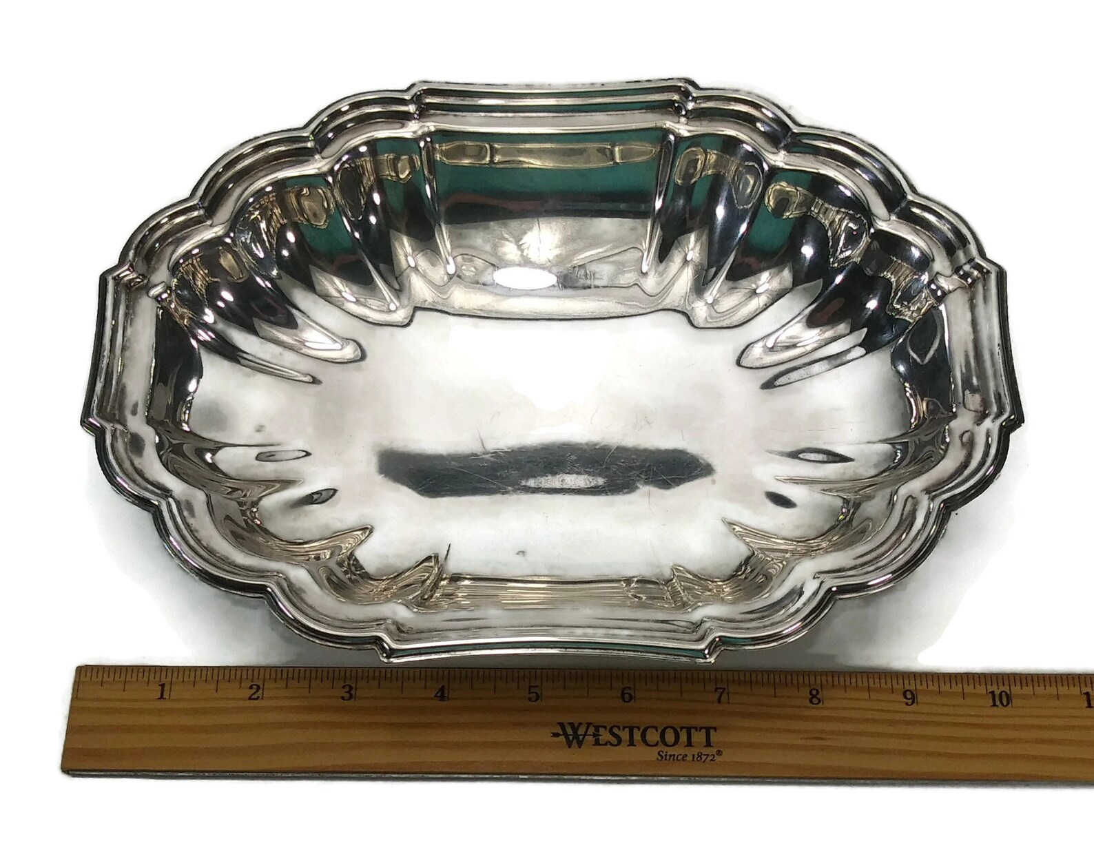 Gorham Heritage Electroplate Serving Dish Gorham Silver Etsy