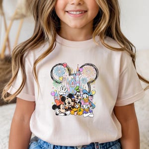 Disney Family Vacation 2026 Shirt, Mickey & Friends Sweatshirt, Magic Kingdom T-shirt, Disney Trip Shirt, Disneyworld Tee, Disney Characters image 2