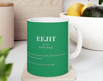 Funny Irish Slang Definition Mug