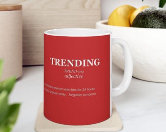 Funny Trending Definition Mug