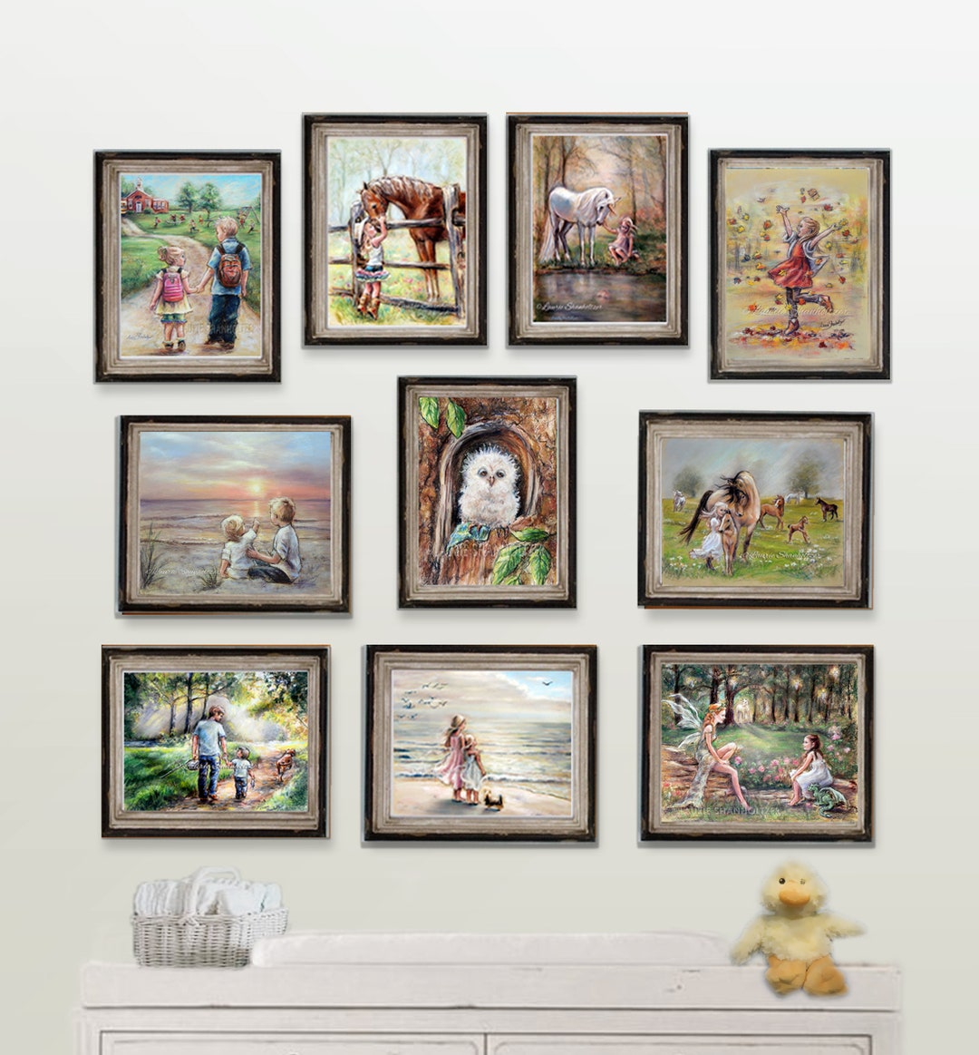 Art Print Set 8x10 Choose 2 10 Any Art in My Shop Enhanced Etsy
