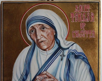 Saint Teresa of Calcutta,  Mother Teresa, Teresa of Kolkata, Catholic icon