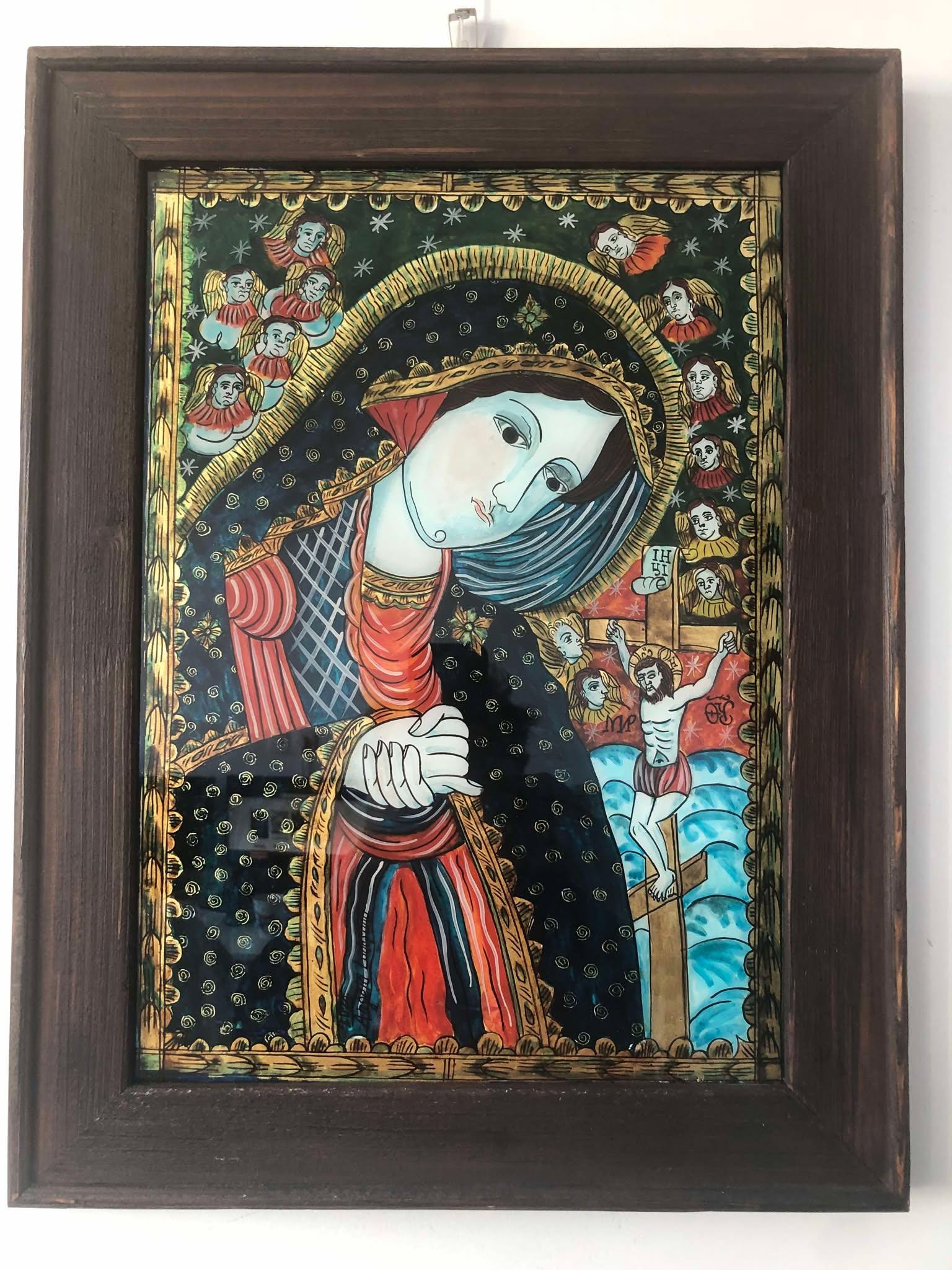 Romanian icon glass - Etsy 日本