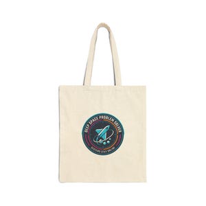 Mission Patch Space Survival Tote | hard sci-fi, exploration science-nerd