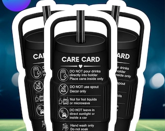 Cooler Jug Dosenhalter Pflegekarten Digitale Downloads Datei Bearbeitbare Vorlage Canva