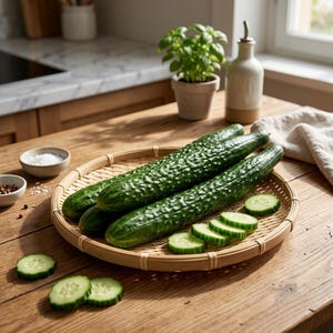 100 Heirloom Cucumber Seeds, Vining Cucumber Seeds for Trellis, Non-GMO, Productive Garden Seeds for Bountiful Harvest