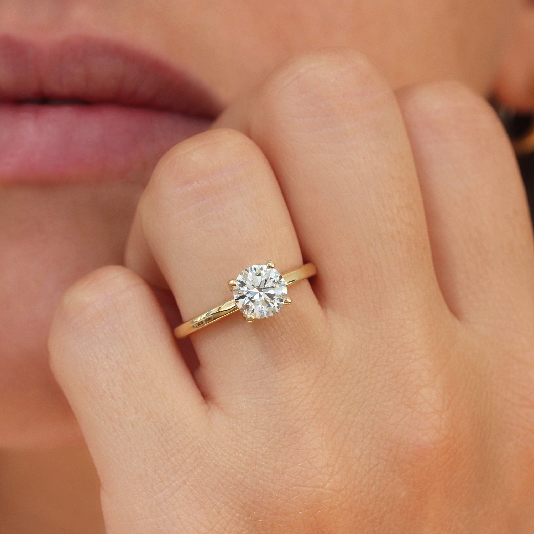 The Perfect Solitaire Diamond Engagement Ring to Steal Her Heart