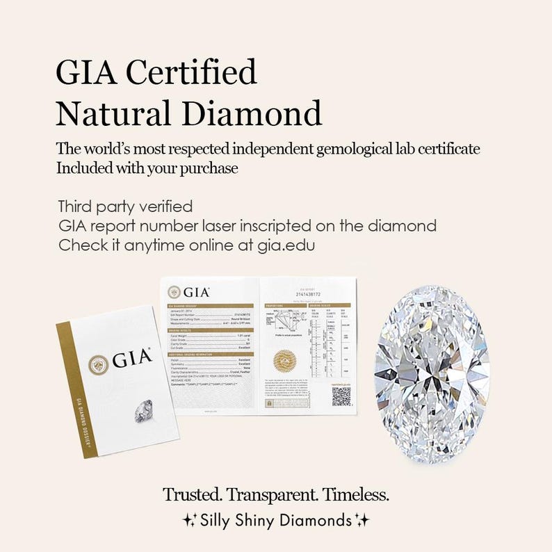 1.5ct Oval Real Diamond Halo Wedding Ring Set | 2-Ring Design with 0.75ct Accents | GIA Certified | Free Shipping & Engraving | Glory image 8