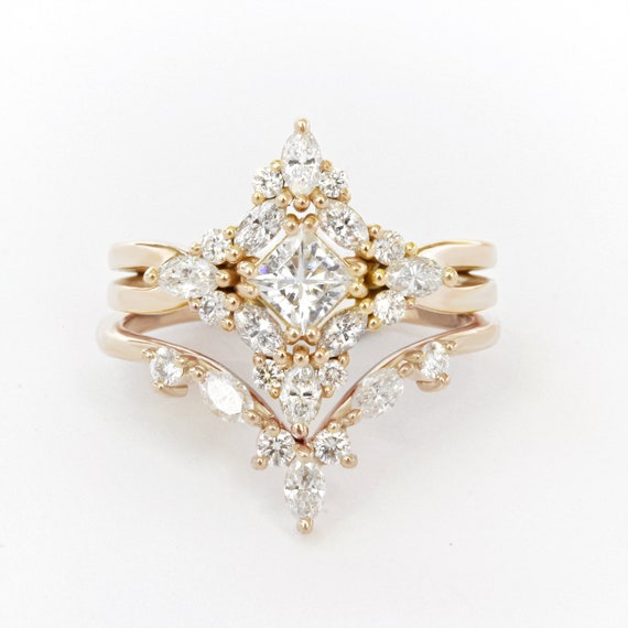 Square cut deals diamond name