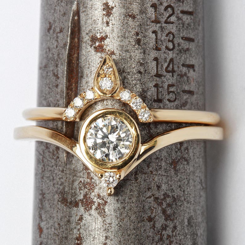 stackable engagement rings