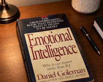 Emotional Intelligence Hardcover Book by Daniel Goleman | Psychology Self-Help Classic