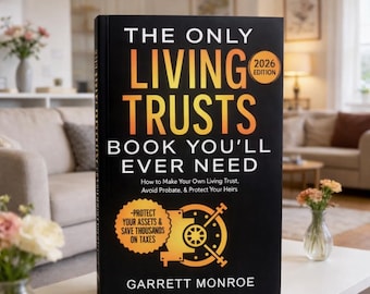 Living Trust Guide Book | Estate Planning, Asset Protection, Avoid Probate (2026 Edition)