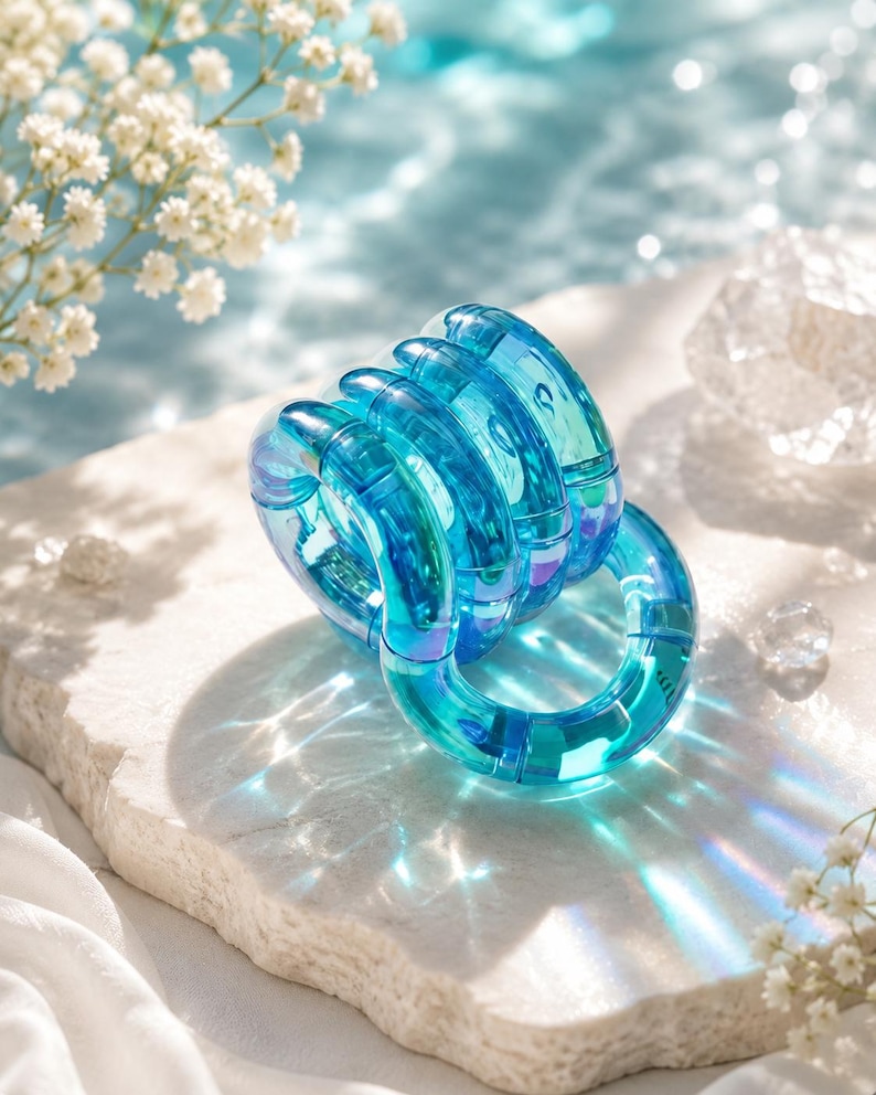tangle toy, fidget toy, stress relief, color changing, electroplated, warm sensitive, official version, anxiety relief, desk toy, sensory toy, novelty gift, adult fidget, 2026 new
