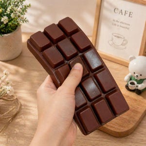 Chokladkaka Squishy Leksak, Prank Sensorisk Fidget, Stresslindrande Squeeze, Realistisk Mat Skrivbordspresent
