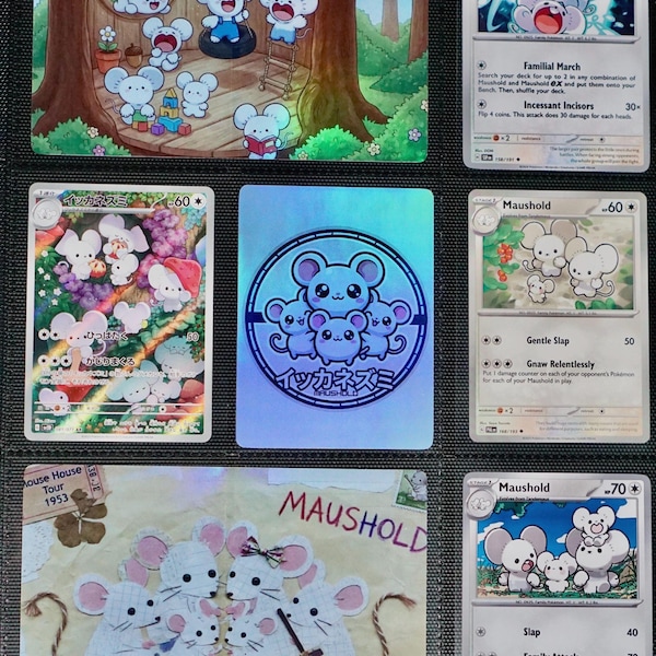 Maushold Binder Art!  Oversized Trading Card Binder Art