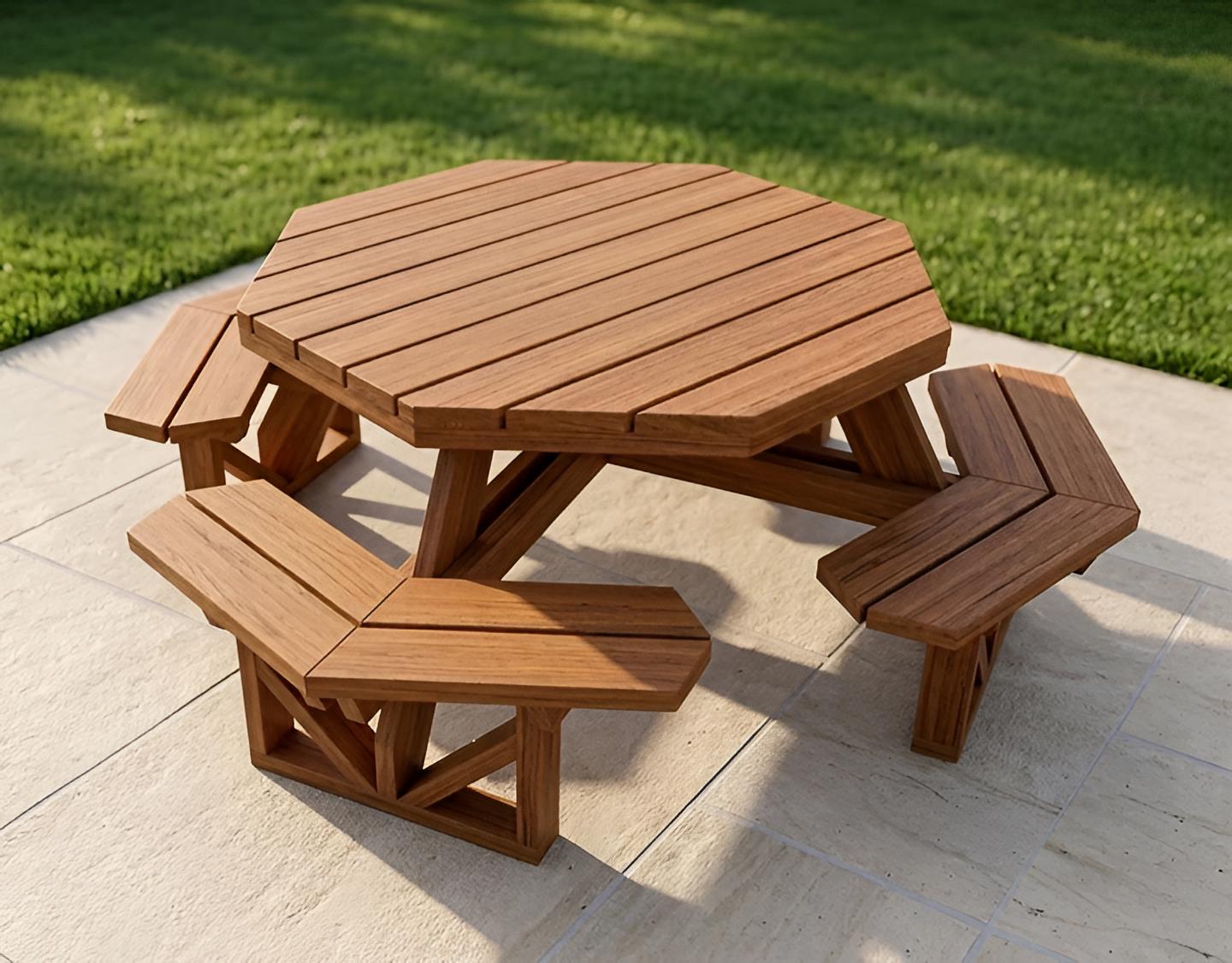 Octagon Table - Etsy