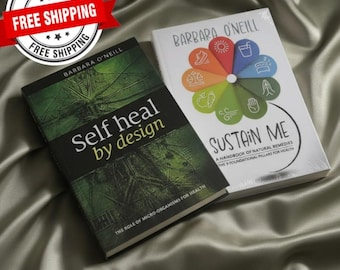 Barbara O’Neill Book Set Sustain Me and Self Heal by Design Paperback New