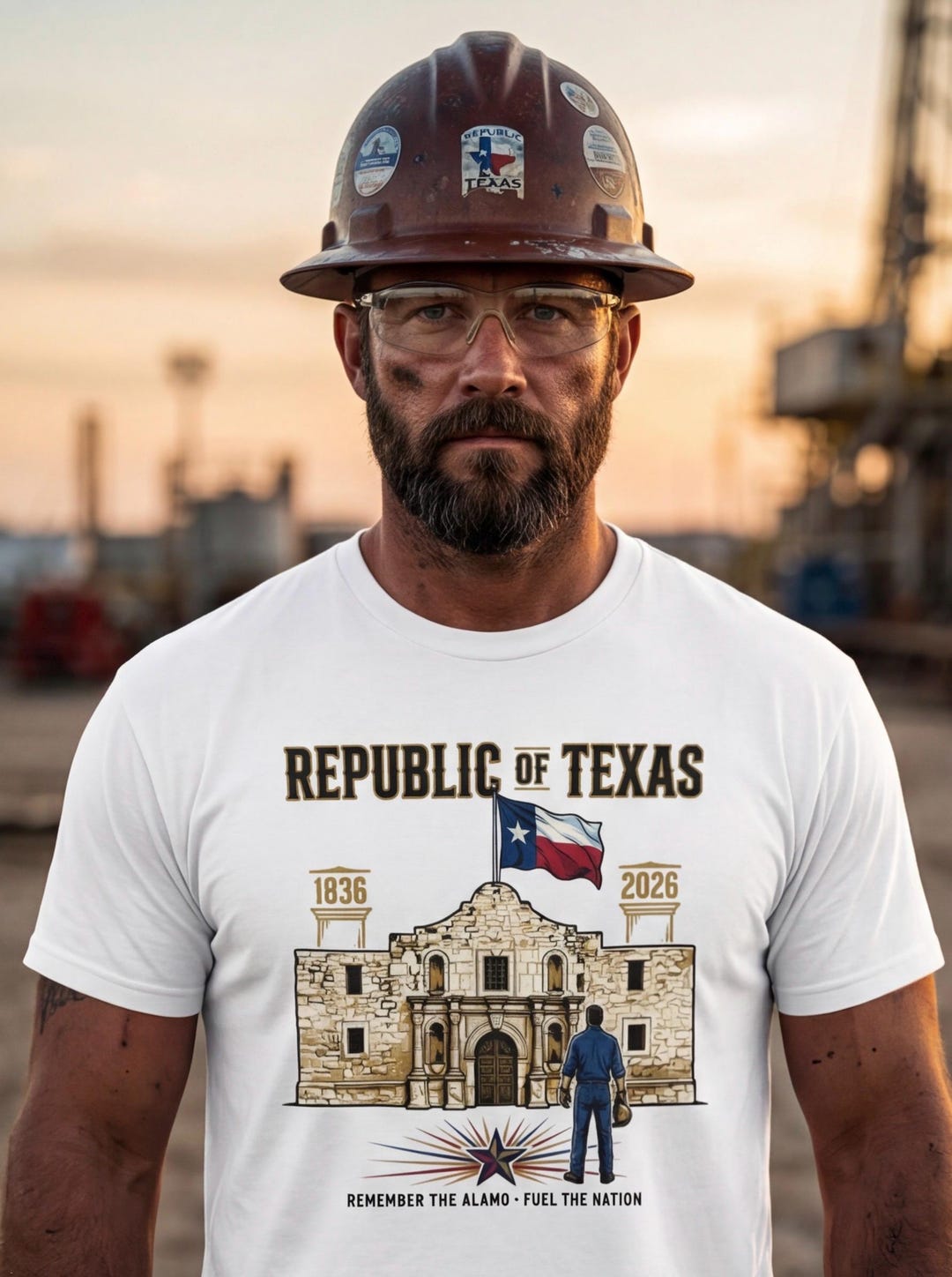 Republic of Texas Tee | Remember the Alamo 1836–2026