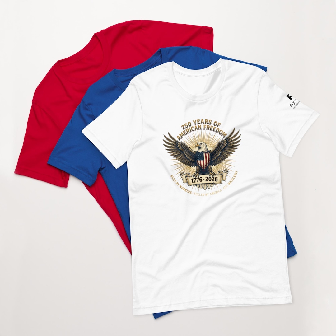 Patriotic American Flag Shirt | 1776–2026 250th Anniversary Tee